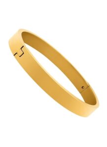 Charms Gold-Plated Kada Stainless Steel Bracelet - The Extra