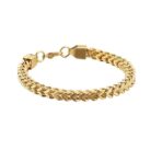 Golden Square men bracelet