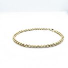 Golden Minimal Bracelet