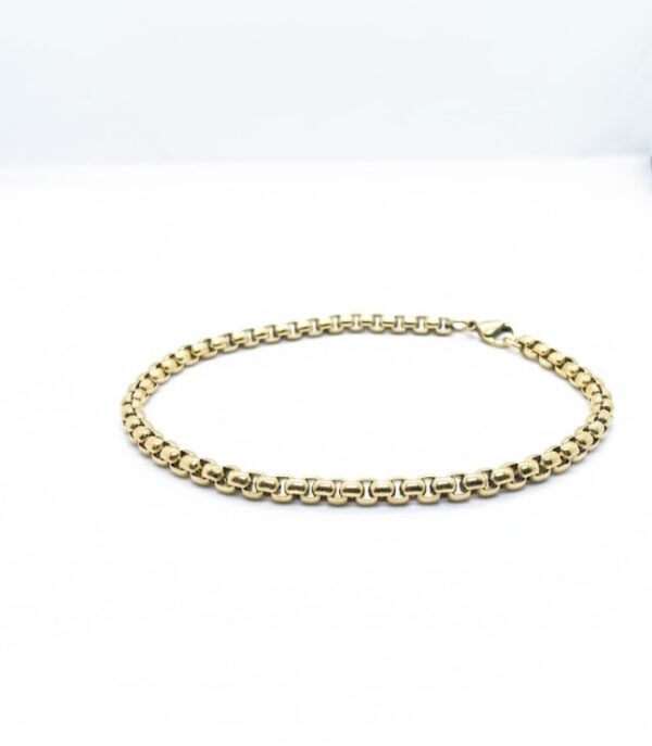 Golden Minimal Bracelet