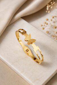 Golden Butterfly Bracelet