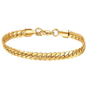 Gold Omega Chain Bracelet - The Extra