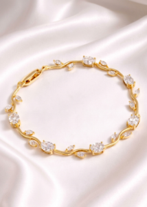 White Stone Tulip Bracelet – The Extra