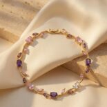 multi color tulip bracelet